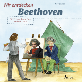 Hörbuch Wir entdecken Beethoven  - Autor Anna Schieren   - gelesen von Christian Rose
