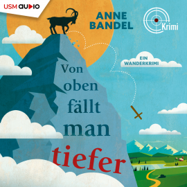 Hörbuch Von Oben fällt man tiefer  - Autor Anne Bandel   - gelesen von Frederic Böhle
