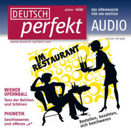 Hörbuch Deutsch lernen Audio - Im Restaurant  - Autor Annemarie Schönherr   - gelesen von Schauspielergruppe