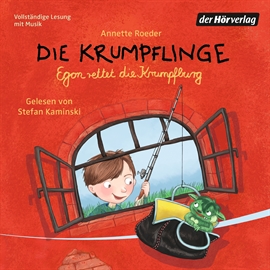 Hörbuch Die Krumpflinge - Serie  - Autor Annette Roeder   - gelesen von Stefan Kaminski