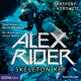 Hörbuch Alex Rider. Skeleton Key  - Autor Anthony Horowitz   - gelesen von Bernd Stephan