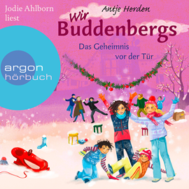 Hörbuch Das Geheimnis vor der Tür (Wir Buddenbergs 2)  - Autor Antje Herden   - gelesen von Jodie Ahlborn