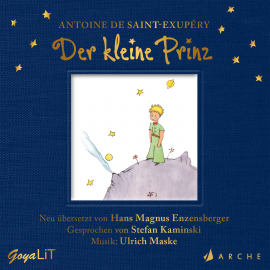 Hörbuch Der kleine Prinz  - Autor Antoine de Saint-Exupéry   - gelesen von Stefan Kaminski