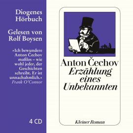 Hörbuch Erzählung eines Unbekannten  - Autor Anton Cechov   - gelesen von Rolf Boysen