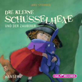 Hörbuch Die kleine Schusselhexe und der Zauberer  - Autor Anu Stohner   - gelesen von Friedhelm Ptok