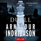 Hörbuch Duell - Island Krimi  - Autor Arnaldur Indriðason   - gelesen von Walter Kreye