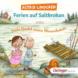 Hörbuch Ferien auf Saltkrokan. Pelle findet einen Wunschstein  - Autor Astrid Lindgren   - gelesen von Ursula Illert