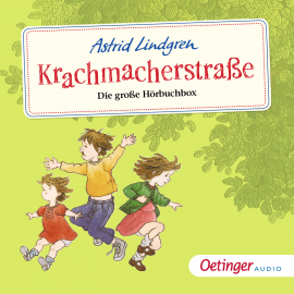 Hörbuch Krachmacherstraße. Die große Hörbuchbox  - Autor Astrid Lindgren   - gelesen von Schauspielergruppe