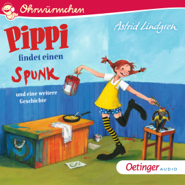 Hörbuch Pippi findet einen Spunk und eine weitere Geschichte  - Autor Astrid Lindgren   - gelesen von Ursula Illert