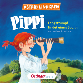 Hörbuch Pippi Langstrumpf findet einen Spunk und andere Abenteuer  - Autor Astrid Lindgren   - gelesen von Schauspielergruppe