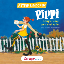 Hörbuch Pippi Langstrumpf geht einkaufen und andere Abenteuer  - Autor Astrid Lindgren   - gelesen von Schauspielergruppe