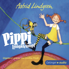 Hörbuch Pippi Langstrumpf  - Autor Astrid Lindgren   - gelesen von Josephine Preuß