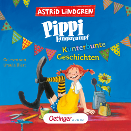 Hörbuch Pippi Langstrumpf. Kunterbunte Geschichten  - Autor Astrid Lindgren   - gelesen von Ursula Illert