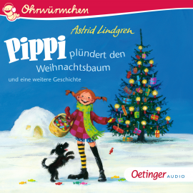 Hörbuch Pippi plündert den Weihnachtsbaum und eine weitere Geschichte  - Autor Astrid Lindgren   - gelesen von Ursula Illert