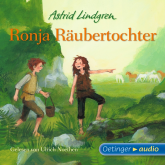 Hörbuch Ronja Räubertochter  - Autor Astrid Lindgren   - gelesen von Ulrich Noethen