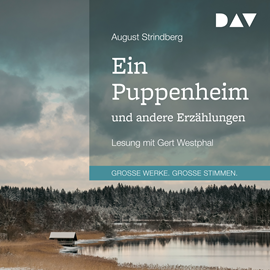 Hörbuch Ein Puppenheim und andere Erzählungen  - Autor August Strindberg.   - gelesen von Gert Westphal