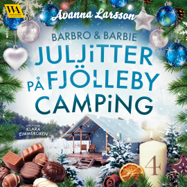 Hörbuch Juljitter på Fjölleby camping 4  - Autor Avanna Larsson   - gelesen von Klara Zimmergren
