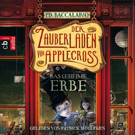 Hörbuch Der Zauberladen von Applecross  - Autor Pierdomenico Baccalario   - gelesen von Patrick Mölleken