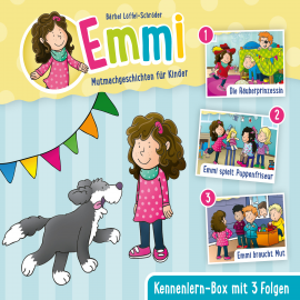 Hörbuch Emmi - Mutmachgeschichten für Kinder - Box 1  - Autor Bärbel Löffel-Schröder   - gelesen von Dania König