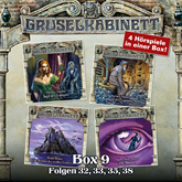 Hörbuch Gruselkabinett Box 9 (Folgen 32, 33, 35, 38)  - Autor Barbara Hambly;Bram Stoker;Hanns Heinz Ewers.   - gelesen von Schauspielergruppe