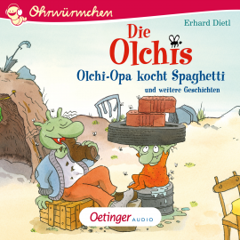 Hörbuch Die Olchis. Olchi-Opa kocht Spaghetti und weitere Geschichten  - Autor Barbara Iland-Olschewski   - gelesen von Robin Brosch