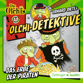 Hörbuch Olchi-Detektive 10. Das Erbe der Piraten  - Autor Barbara Iland-Olschewski   - gelesen von Schauspielergruppe