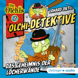 Hörbuch Olchi-Detektive 7. Das Geheimnis der Löcherwände  - Autor Barbara Iland-Olschewski   - gelesen von Schauspielergruppe