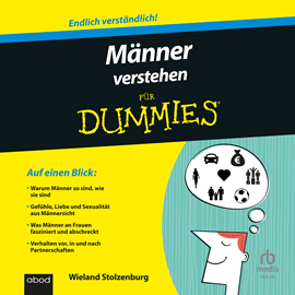 Hörbuch Männer verstehen für Dummies  - Autor Wieland Stolzenburg.   - gelesen von Barbara Pehlke.