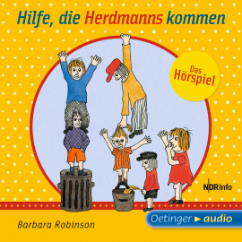 Hörbuch Hilfe, die Herdmanns kommen  - Autor Barbara Robinson   - gelesen von Manfred Steffen