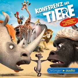 Hörbuch Konferenz der Tiere - Das Originalhörspiel zum Kinofilm  - Autor Barbara van den Speulhof   - gelesen von Schauspielergruppe
