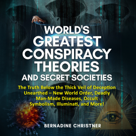 Hörbuch WORLD'S GREATEST CONSPIRACY THEORIES AND SECRET SOCIETIES  - Autor BERNADINE CHRISTNER   - gelesen von Britney Robertson