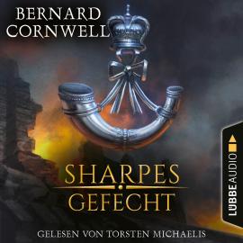 Hörbuch Sharpes Gefecht - Sharpe-Reihe, Teil 12 (Ungekürzt)  - Autor Bernard Cornwell   - gelesen von Torsten Michaelis