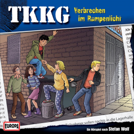 Hörbuch TKKG - Folge 176: Verbrechen im Rampenlicht  - Autor Bernd Adelholzer  