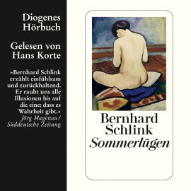 Hörbuch Sommerlügen  - Autor Bernhard Schlink   - gelesen von Hans Korte