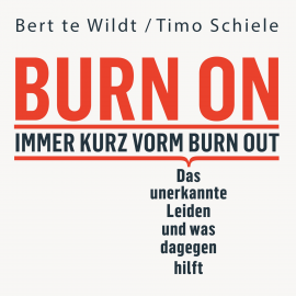 Hörbuch Burn On: Immer kurz vorm Burn Out  - Autor Bert te Wildt   - gelesen von Sebastian Dunkelberg