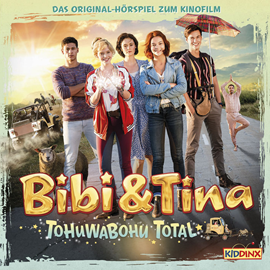 Hörbuch Bibi & Tina, Tohuwabohu Total  - Autor Bettina Börgerding   - gelesen von Schauspielergruppe