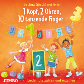 Hörbuch 1 Kopf, 2 Ohren, 10 tanzende Finger  - Autor Bettina Göschl   - gelesen von Schauspielergruppe