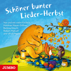 Hörbuch Schöner bunter Lieder-Herbst  - Autor Bettina Göschl   - gelesen von Susan Ertel
