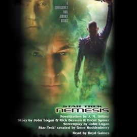 Hörbuch Star Trek: Nemesis Movie-tie In  - Autor J.M. Dillard   - gelesen von Boyd Gaines