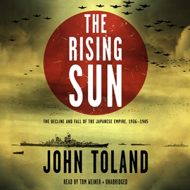 Hörbuch The Rising Sun  - Autor John Toland   - gelesen von Tom Weiner