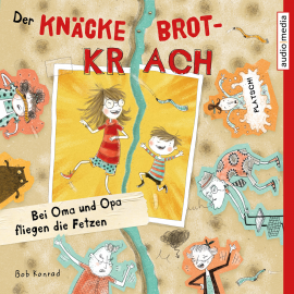 Hörbuch Der Knäckebrotkrach  - Autor Bob Konrad   - gelesen von Schauspielergruppe