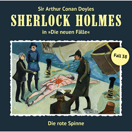 Hörbuch Die rote Spinne (Sherlock Holmes - Die neuen Fälle 38)  - Autor Bodo Traber   - gelesen von Schauspielergruppe