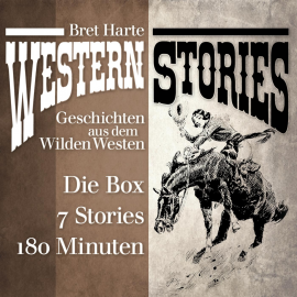 Hörbuch Western Stories: Geschichten aus dem Wilden Westen - Die Box  - Autor Bret Harte   - gelesen von Jürgen Fritsche