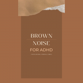 Hörbuch Brown Noise for ADHD (Focus, Reading, Studying, Coding)  - Autor Brown Noise Laboratory   - gelesen von Brown Noise Laboratory