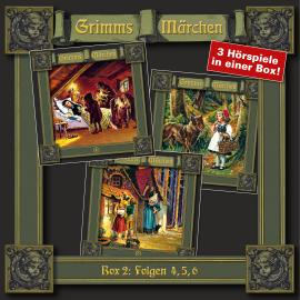 Hörbuch Grimms Märchen, Box 2: Folgen 4, 5, 6  - Autor Brüder Grimm   - gelesen von Schauspielergruppe