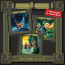 Hörbuch Grimms Märchen, Box 4: Folgen 10, 11, 12  - Autor Brüder Grimm   - gelesen von Schauspielergruppe