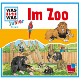 Hörbuch WAS IST WAS Junior Hörspiel: Im Zoo  - Autor Butz Buse   - gelesen von Schauspielergruppe