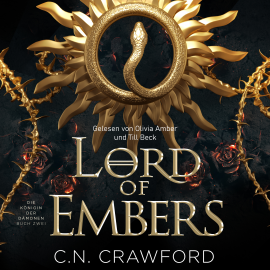 Hörbuch Lord of Embers  - Autor C.N. Crawford   - gelesen von Schauspielergruppe