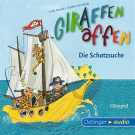 Hörbuch Giraffenaffen - Die Schatzsuche  - Autor Cally Stronk   - gelesen von Diverse