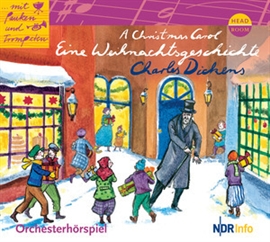 Hörbuch A Christmas Carol - Eine Weihnachtsgeschichte  - Autor Charles Dickens   - gelesen von Henrik Albrecht